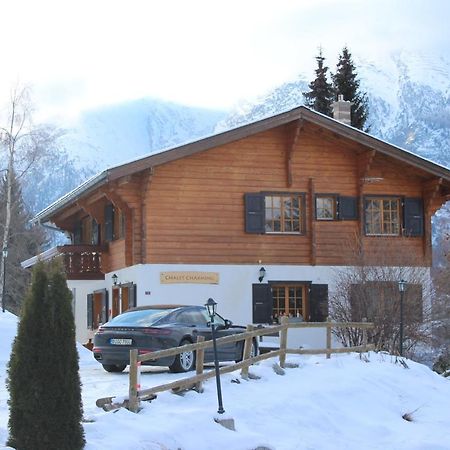 Chalet Charming Grächen Esterno foto