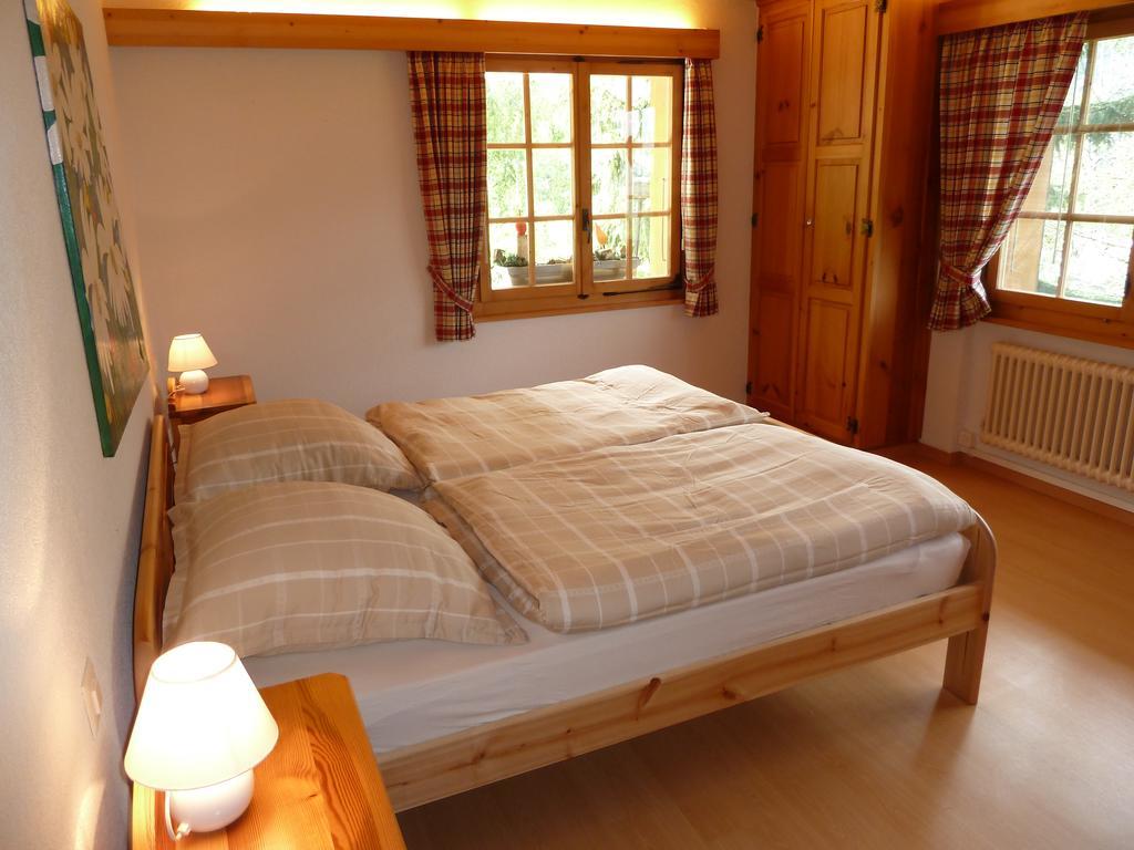 Chalet Charming Grächen Esterno foto