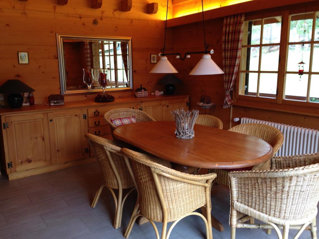 Chalet Charming Grächen Esterno foto
