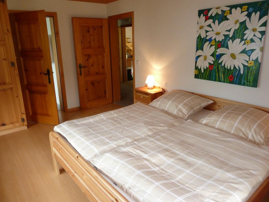 Chalet Charming Grächen Esterno foto